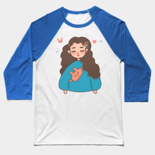 Fashion girl Baseball T-Shirt